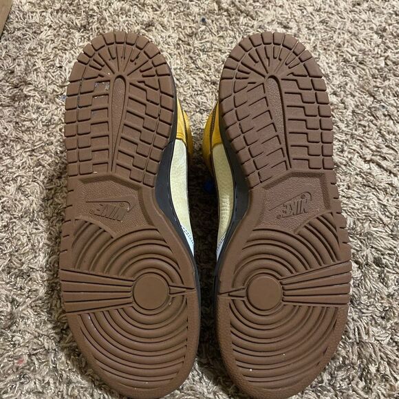 Nike dunk high Vegas Gold/ Bison White size 8.5 men’s - Picture 4 of 5